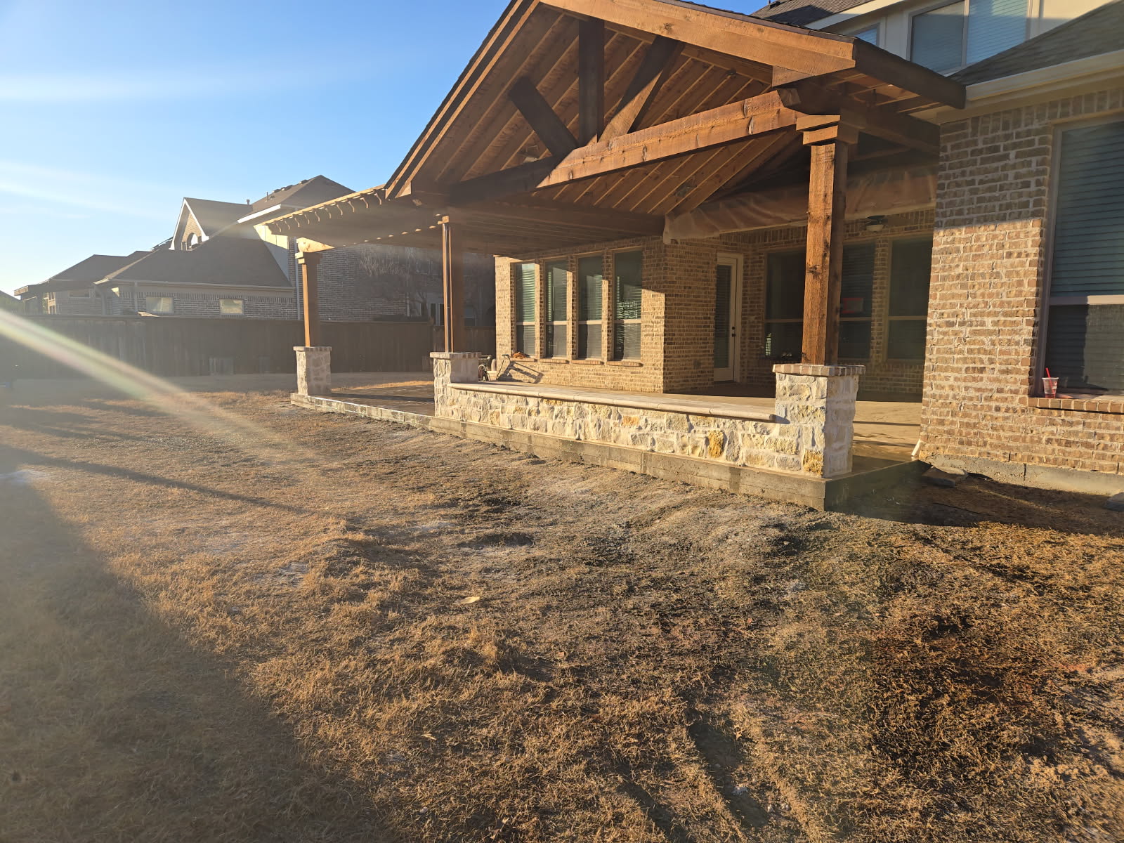 Covered Patio & Pergola Extension