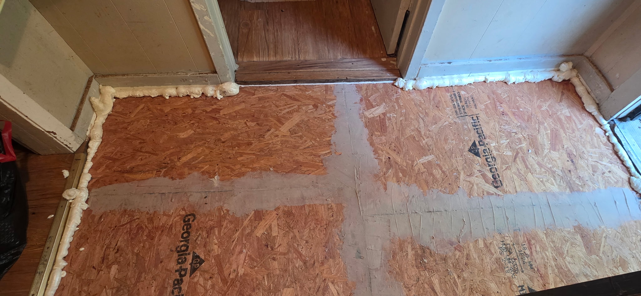 Subfloor Rebuild & Foam Insulation (Progress)